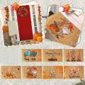 Thanksgiving Doormat Fall Autumn Door Mat Home Carpet 40x60cm A