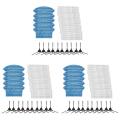 3set Replacement Side Brushes Hepa Filter Mop Cloth Pad for Midea I2
