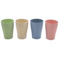 Eco Friendly Wheat Straw Biodegradable Mug, Cup for Water(4pcs )