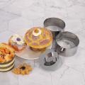 8pcs Cake Rings Mousse Rings for Pastry Cake Mousse and Pancake