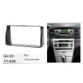 Car Dashboard Frame Radio Fascia Dash Mp5 Player for Toyota Corolla