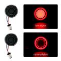 1pair 1157 Bullet-style Smoked Led Turn Signal Light Red+red