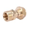 Pressure Washer Swivel Joint, Metric M22 14mm Connection, 3000 Psi