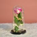 Rose Gift Decoration Rose Artificial Rose Gift Led Lamp Anniversary,b