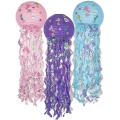 3 Pack Jellyfish Paper Lanterns Kit,for Girls Birthday Decoration