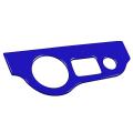 Headlight Switch Trim Abs for Dodge Challenger Charger 15-21 (blue)