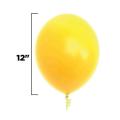 100pcs Yellow Party Balloons 12 Inch Yellow Balloons
