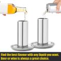 2pcs Beer Can Chicken Turkey Rotisserie Beer Chicken Stand for Grill