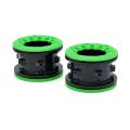 4pcs Wheel Rim Wheel Hub 7548 7549 for Zd Racing Dbx10 1/10 Rc Car,2