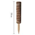 4 Pack Coir Totem Pole for Plant Support Extension Climbing 50cm