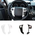 Steering Wheel Button Cover for Freelander 2 13-15,low Profile,chrome