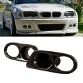 Carbon Fog Light Cover Air Duct for Bmw 3 Series E46 M3 01-06