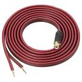 Rca Speaker Cable Bare Wire Speaker Wire to Rca Plug, (3 Meters)