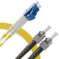 Lc to Lc Fiber Patch Cable 2m (6.56ft)-9/125um Os1 Lszh (5 Pack)