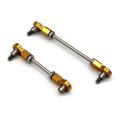 Metal Steering Link Rod Servo Rod Set for Wltoys 284131 1/28 Rc Car,2