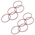 10 Pcs Industrial Silicone O Ring Seal 55mm X 60mm X 2.5mm