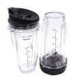 24oz Replacement Cups Compatible for Ninja Nutri Bn401, Bn701, Ss101