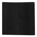 1 Pack Solid Color Printed Paper Napkin  (black)