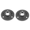 1 Inches Malleable Cast Iron Pipe Flange,industrial Pipe Flanges 2pcs
