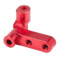 2 Pcs Metal Steering Cylinder Mounting Block for Wltoys A94,red