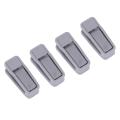 20x Non-slip Skidproof Trousers Clothes Clip for Hangers Grey