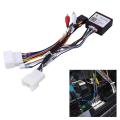 Car Power Wiring Harness Cable Adapter with Canbus for Mitsubishi
