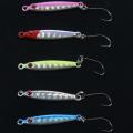 5 Pcs/lot Metal Spoon Lure 3g/3.4cm Artificial Bait Fishing Jigging