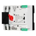 Single Phase Din Rail Ats 220v Pc Dual Power Transfer Switch 2p 63a