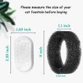 Cat Water Fountain Filter for Stainless Steel Water Flow Pet Fountain