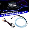 Car Interior Led Dashboard Frame Light for Hyundai Tucson 2015-2018