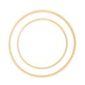 Dream Bamboo Rings,wooden Circle Round Catcher Diy Hoop 15cm