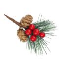 12pcs Simulation Pine Needle Branches Holiday Decoration