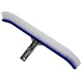 18 Inch Pool Wall Brush Aluminum for Pond Spa Hot Spring Scrubber