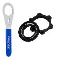 Toopre Bike Bottom Bracket Wrench Tool 44mm 16notch with Adapter A