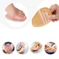 6 Pairs 4d Half-foot Insoles Metatarsal Support Pads Anti-pain Pads