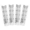 4pcs Heat Plate, Master Forge, Perfect Flame, Stainless Steel