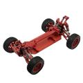Assembled Rc Car Body Frame Chassis for Wltoys 124017 124019 1/12 ,1