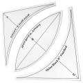 Patchwork Template Cushion Patch Ruler Hot Pad Interfacing (1 Pc)