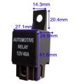 Relay Harness Jd1912 Waterproof Car Relay with Cable 12v 40a