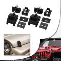 Hood Latch Kits for Jeep Wrangler Jk Unlimited Rubicon 2007 - 2017