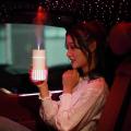 2 In 1 Mini Cool Mist Humidifier for Car Travel Bedroom Home,pink
