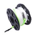 30m Scuba Diving Spool Finger Reel with Double Ended Hook,black