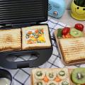 Panini Press,breakfast Lunch Cake Baking Oven,stripe Template,uk Plug