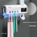 Toothbrush Disinfecting Automatic Toothpaste Dispenser-a