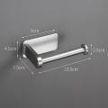 Stainless Steel Paper Roll Holder Toilet Paper Holder Self-adhesive
