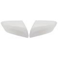 Car Rearview Mirror Caps for Chevrolet Malibu Xl 2016-2021 White