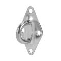 304 Stainless Steel Ring Sail Shade Pad Eye Plate Marine Boat Rigging