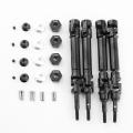 4pcs Steel Front and Rear Drive Shaft Cvd for 1/10 Traxxas Slash