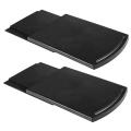 2x Kitchen Sink Sliding Coffee Tray Mat, with Smooth Rolling Wheels