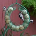 Hanging Feeder Wreath for Bird and Squirrel with Hanging Hook